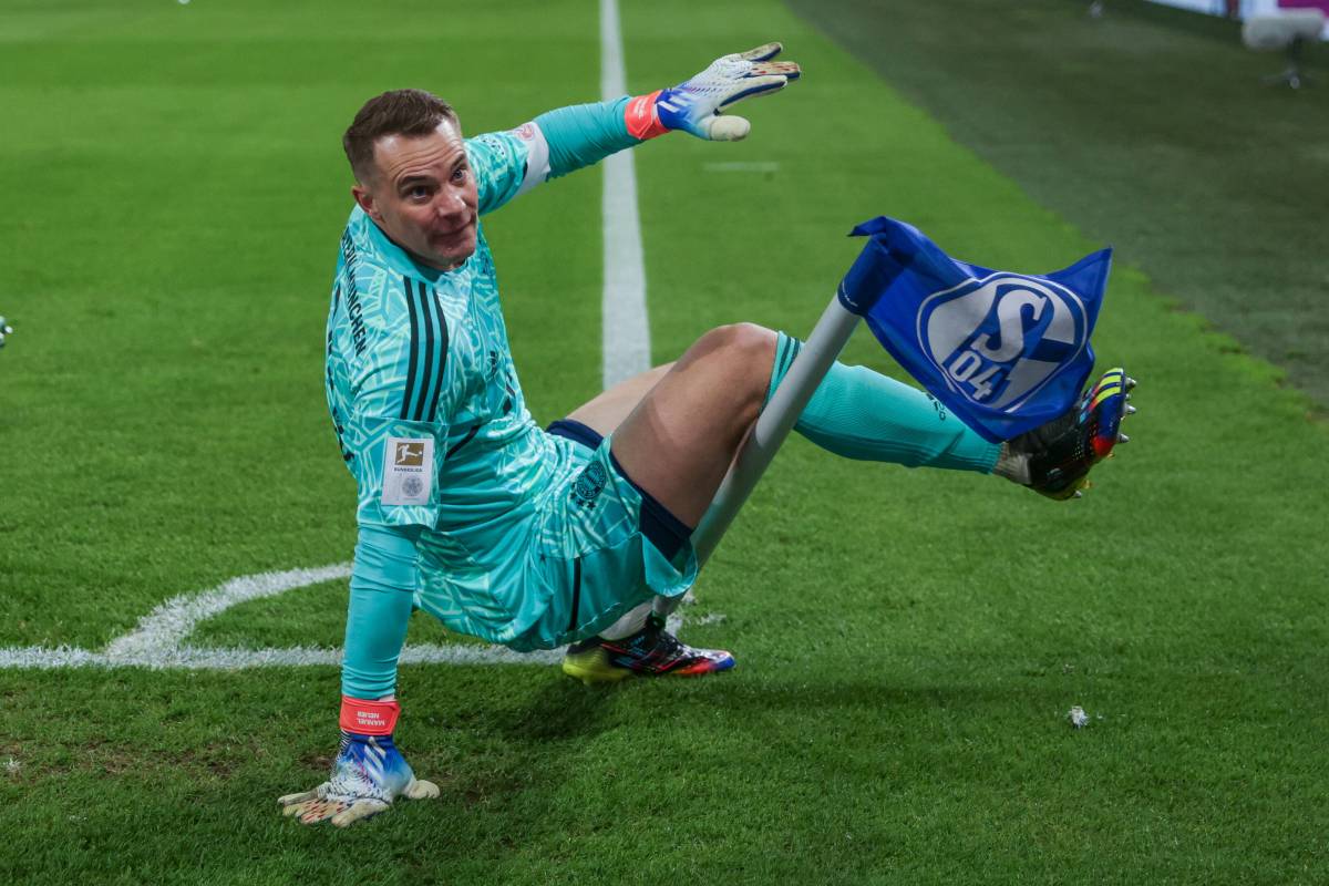 Manuel Neuer bei Schalke - Bayern.