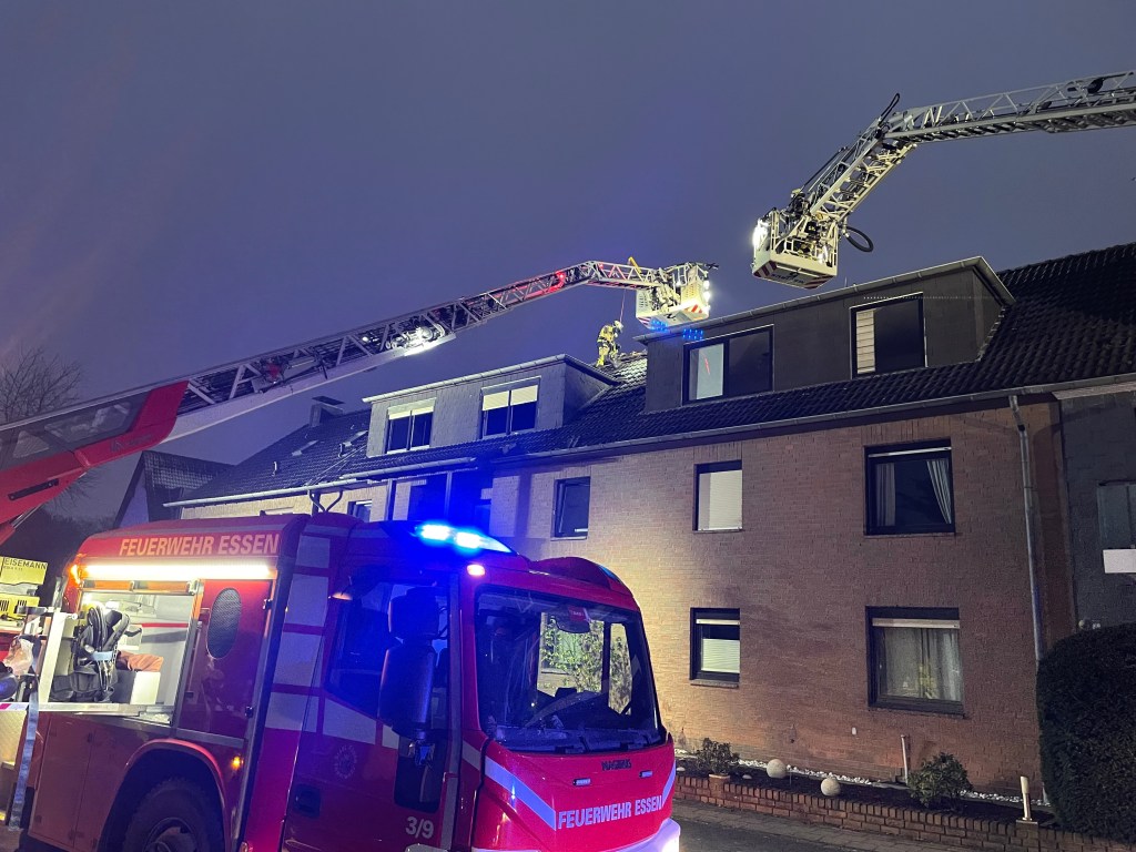 Essen Feuerwehreinsatz