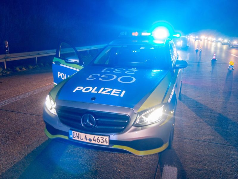 A3 in NRW Polizei Symbolbild