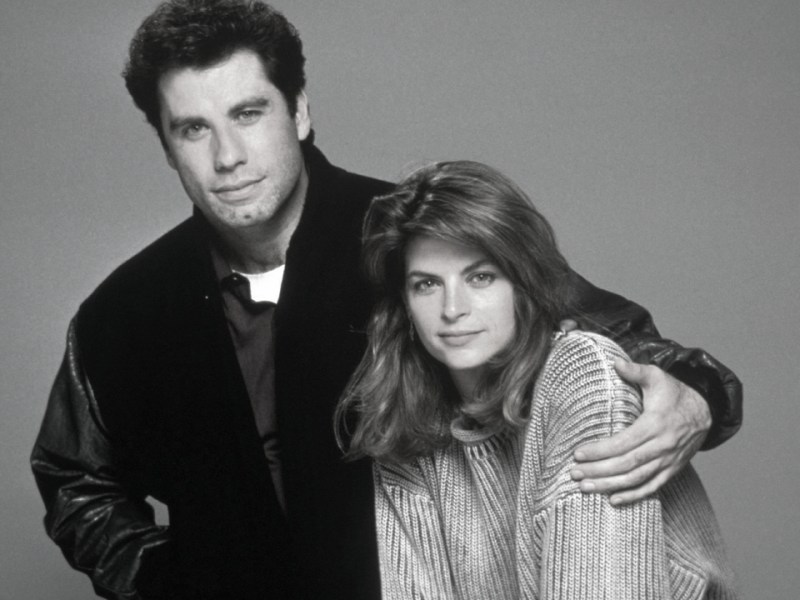 John Travolta mit Kirstie Alley
