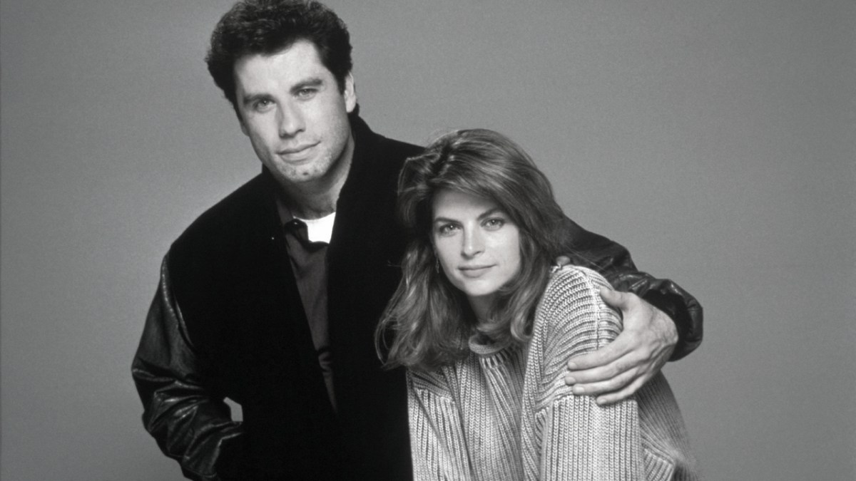 John Travolta mit Kirstie Alley