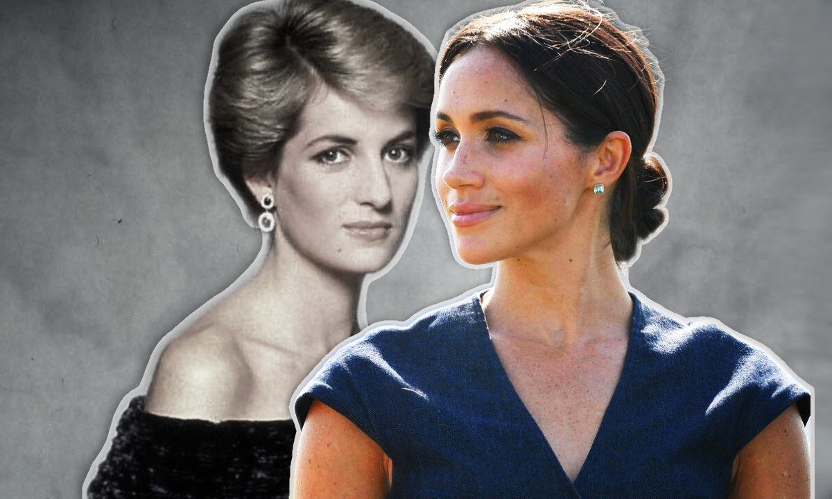 Prinzessin Diana und Meghan Markle