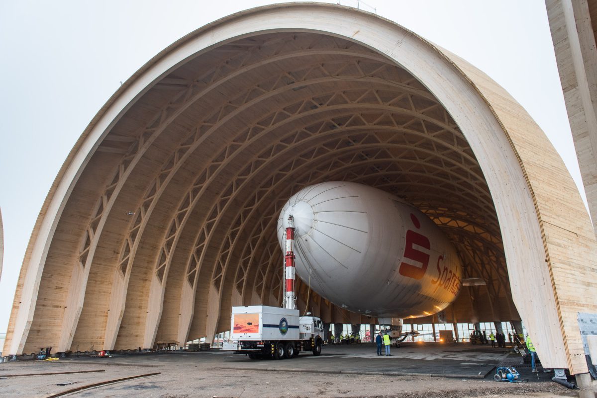 Mülheim Neuer WDL Luftschiffhangar