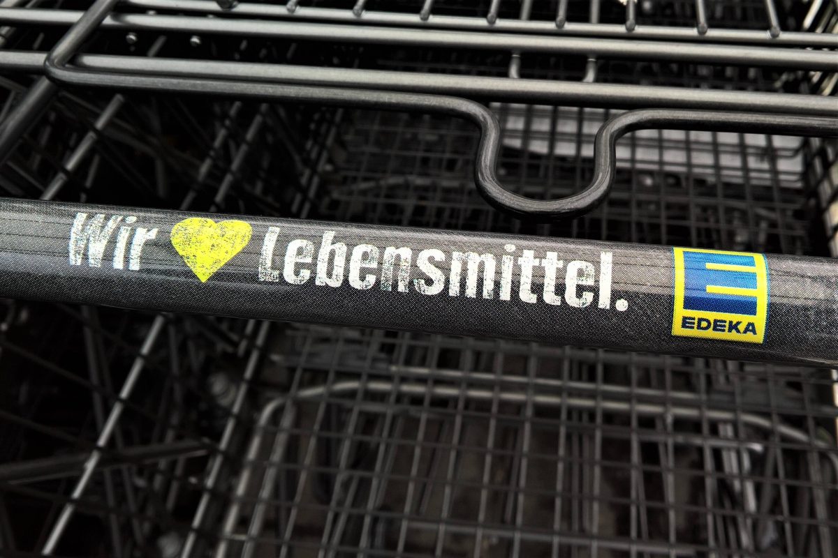 Edeka will mit einem neuen Einkaufswagen den Einkauf revolutionieren. (Symbolbild)