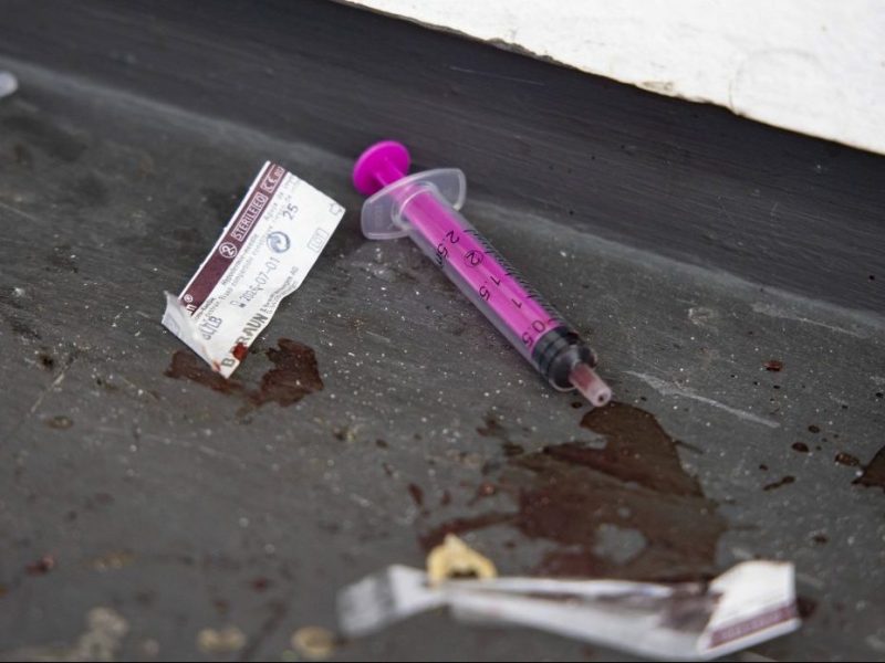 Duisburg Drogen Spritze Blut