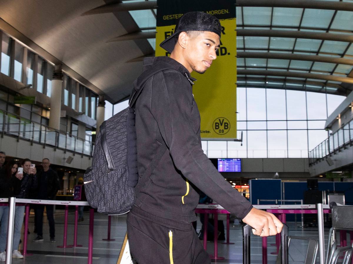 Borussia Dortmund: Jude Bellingham vor dem Abflug ins Trainingslager.