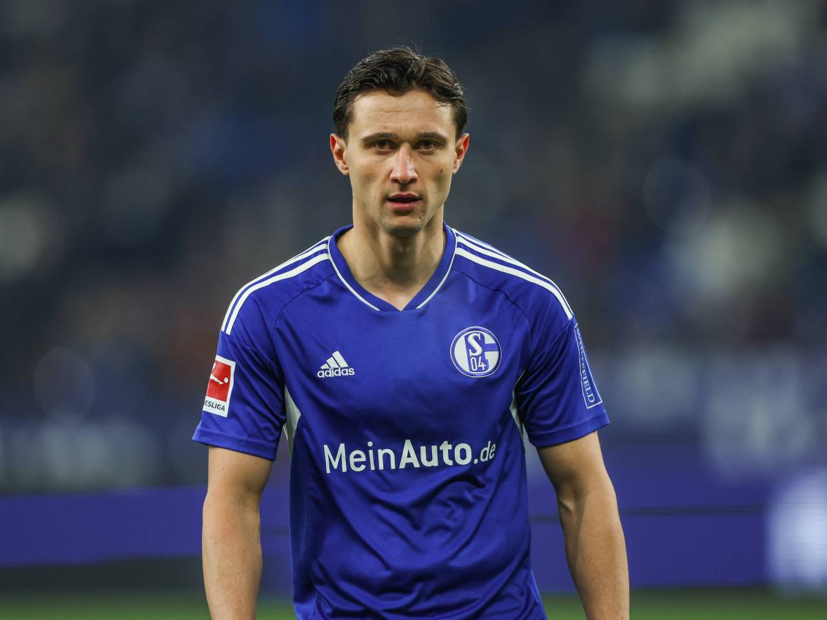 Andreas Ivan bei seinem Debüt für den S04