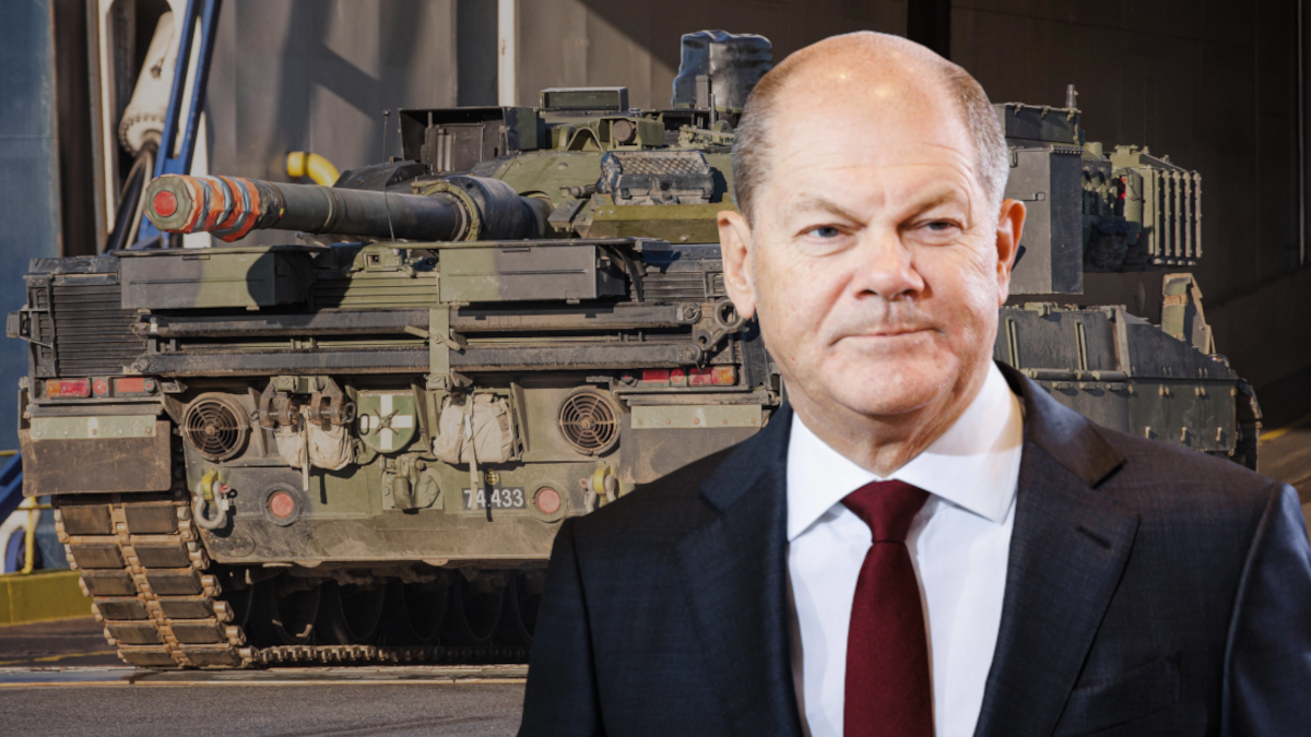 Polen kündigte an, Leopard-Kampfpanzer an die Ukraine zu liefern. Bundeskanzler Olaf Scholz gerät dadurch unter Druck.