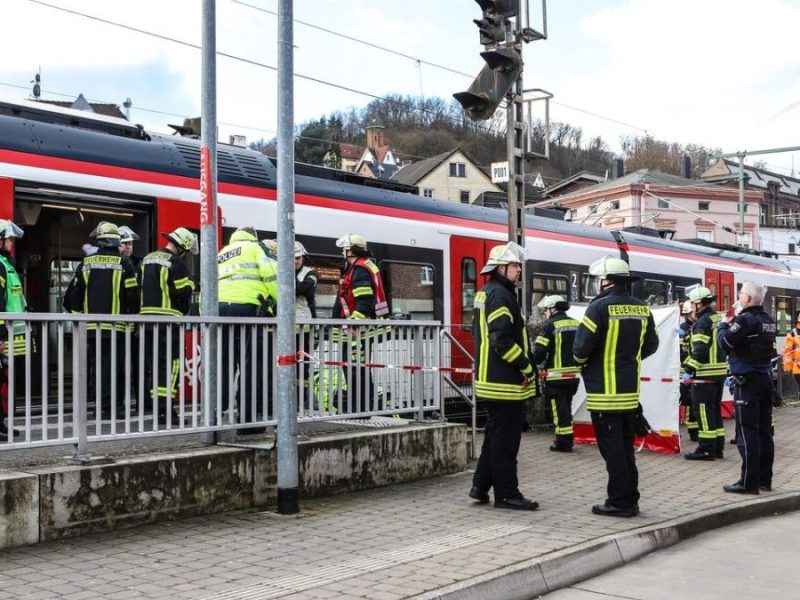 Zugunglück in Hagen