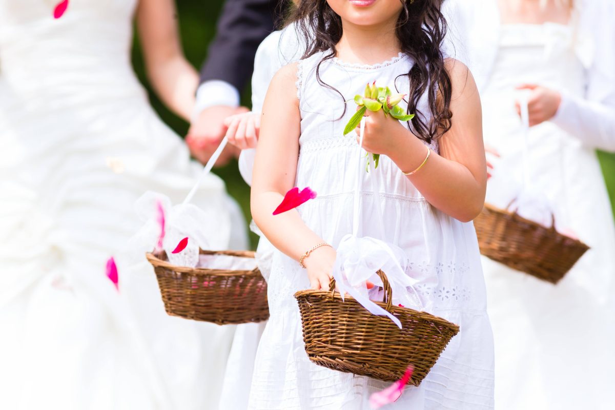 Hochzeit Blumenmädchen