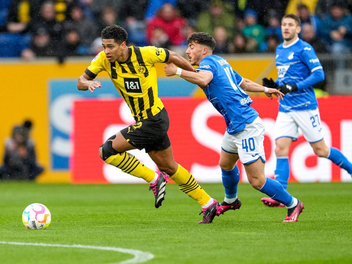 Hoffenheim - Dortmund: Kuriose Unterbrechung zu Beginn.