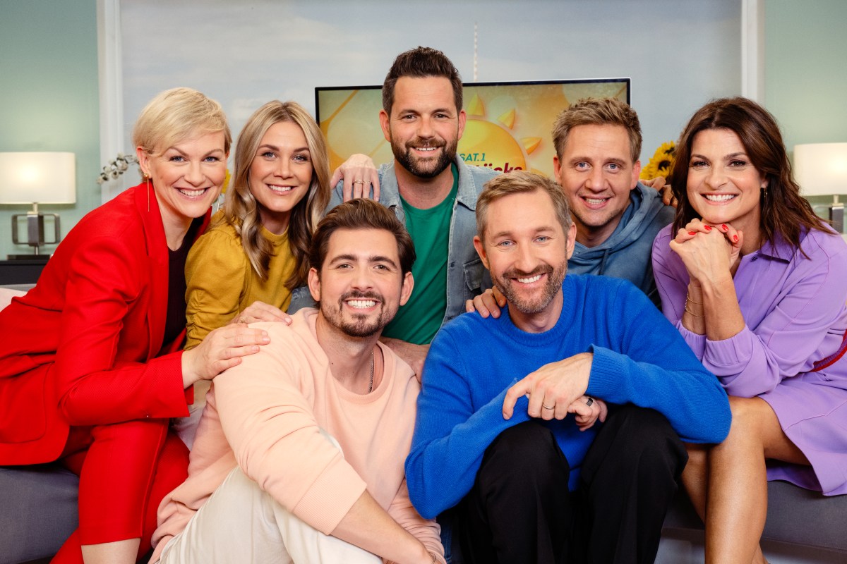 Frühstücksfernsehen: Karen Heinrichs; Alina Merkau; Christian Wackert; Matthias Killing; Daniel Boschmann; Lukas Haunerland; Marlene Lufen