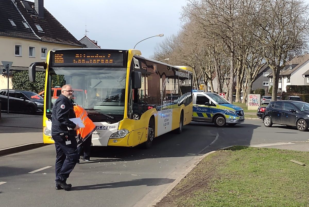 Busunglück in Essen-Bergeborbeck