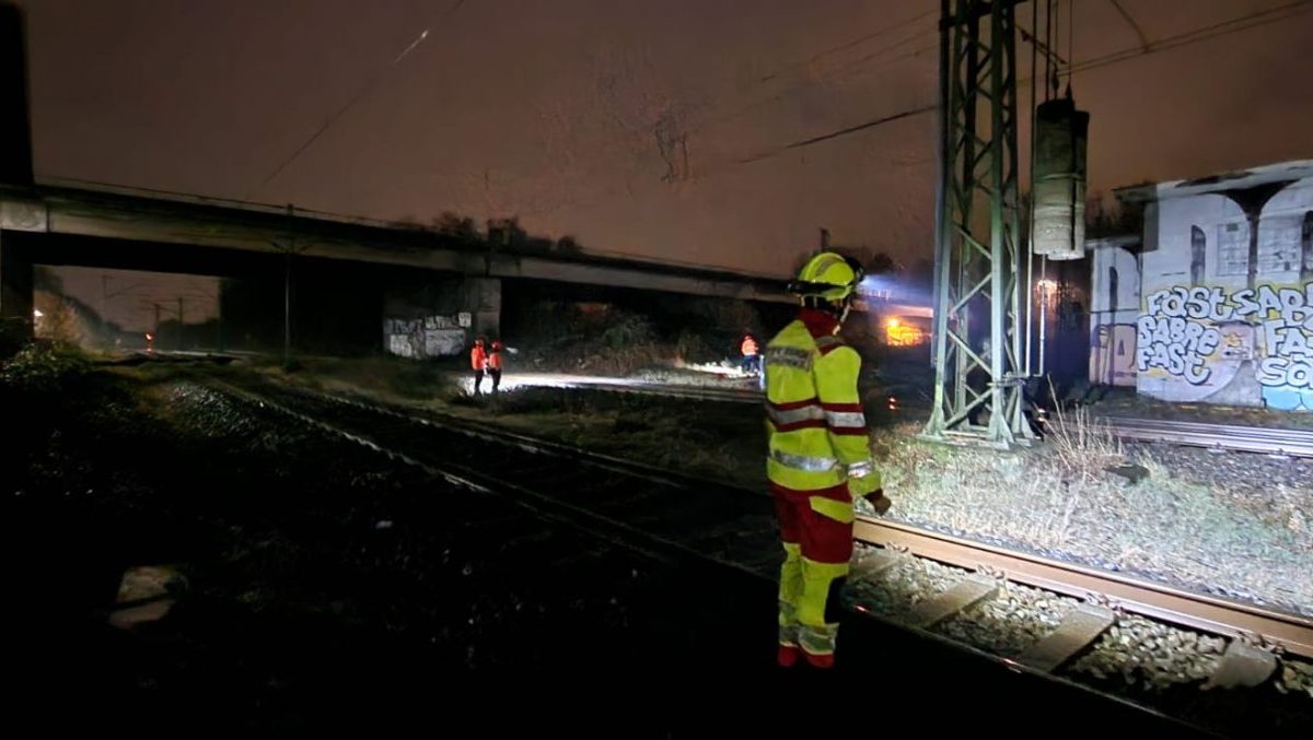 Bahnstrecke in Bochum