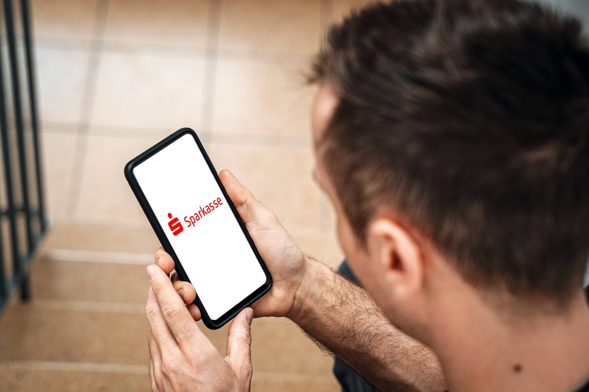 Sparkasse App auf Handy