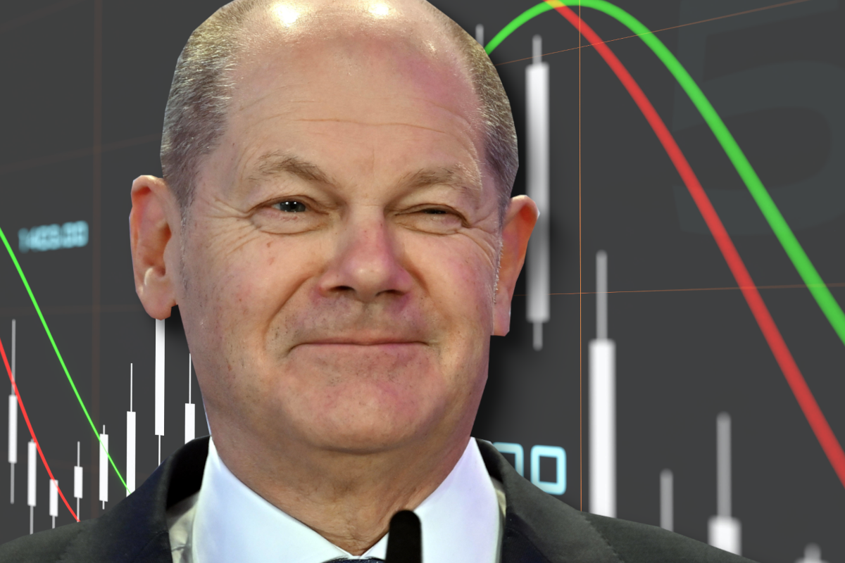 Kanzler Scholz überrascht mit einer Wirtschaftsprognose.