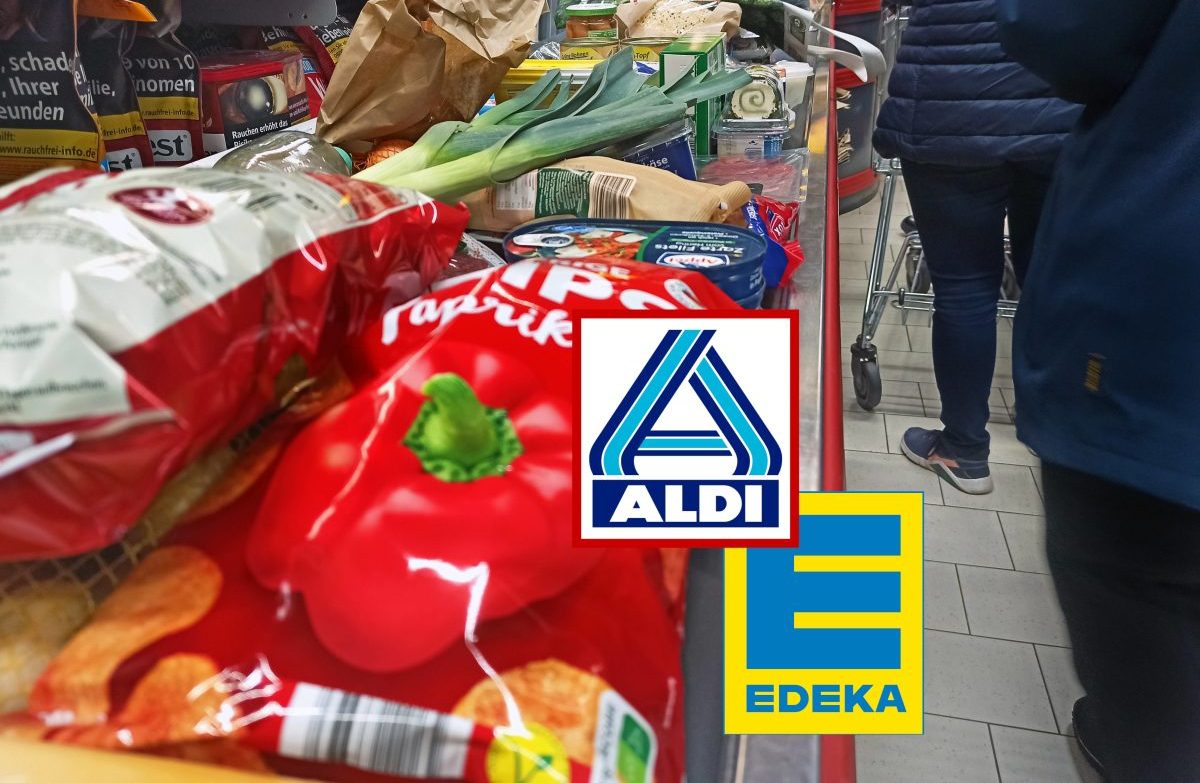 Aldi-Edeka-Logo, EinkÃ¤ufe