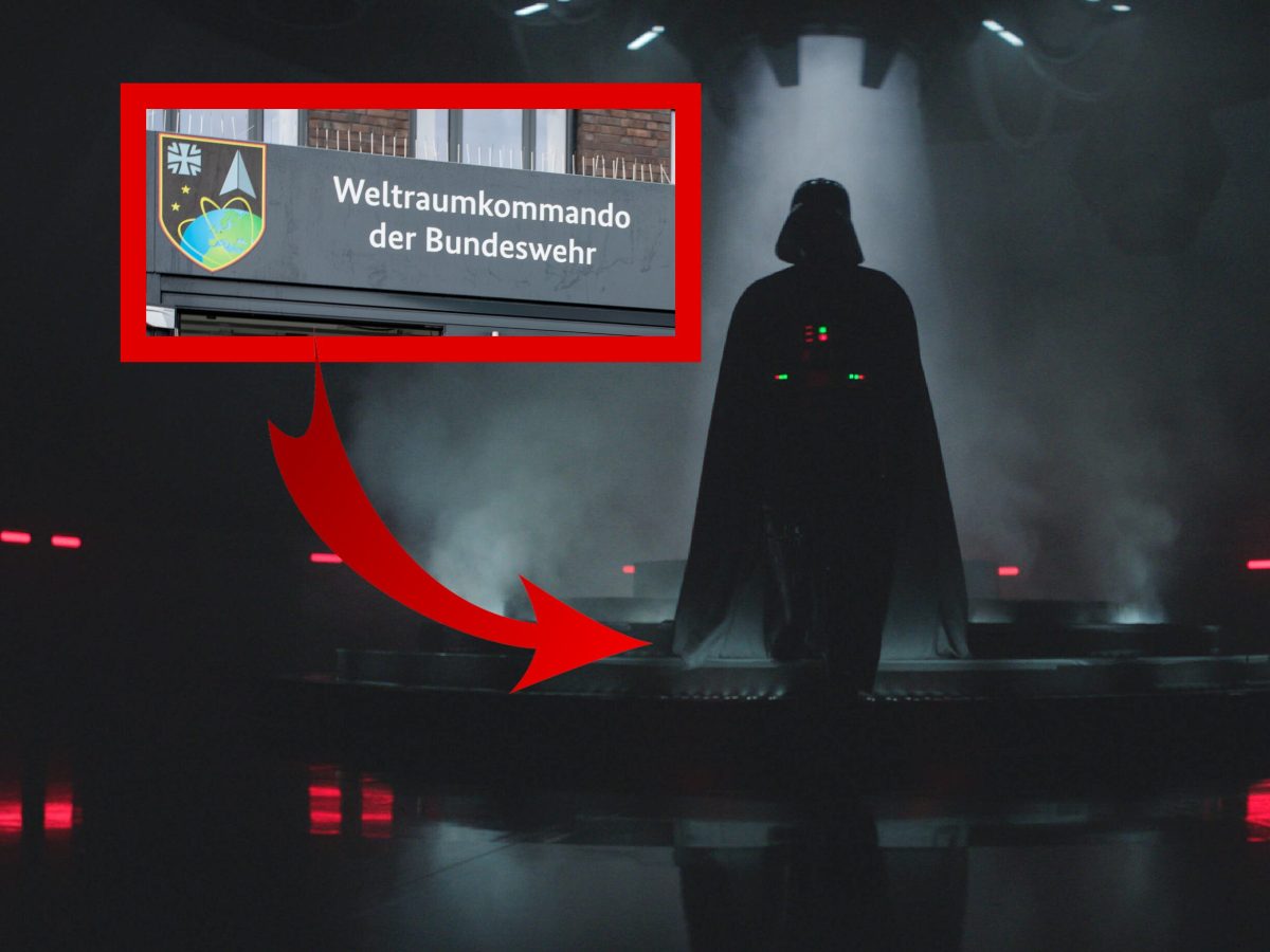 Weltraumbehörde der Bundeswehr und Darth Vader