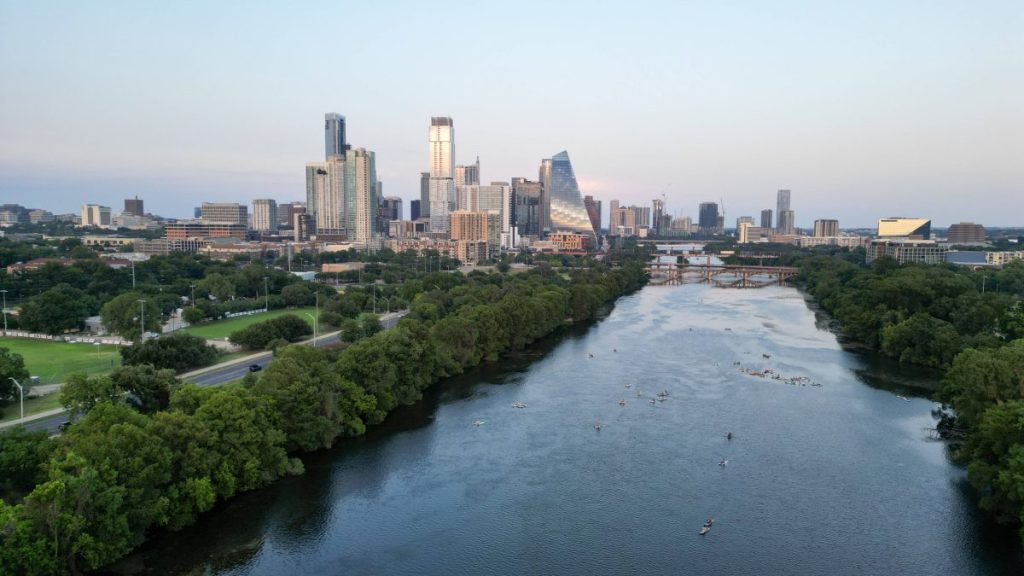 Skyline der US-Stadt Austin.