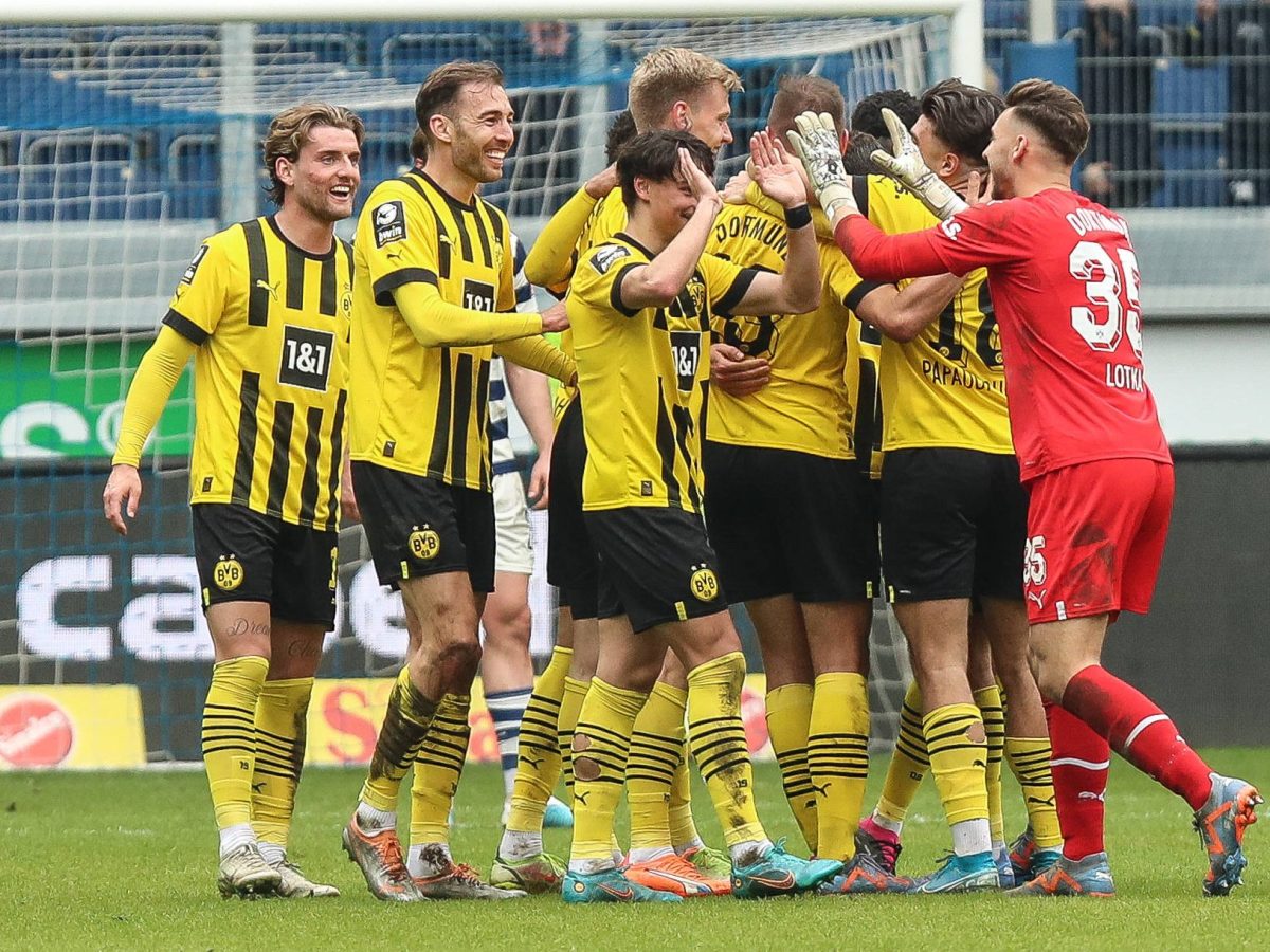 Borussia Dortmund: Die U23 darf endlich wieder jubeln.