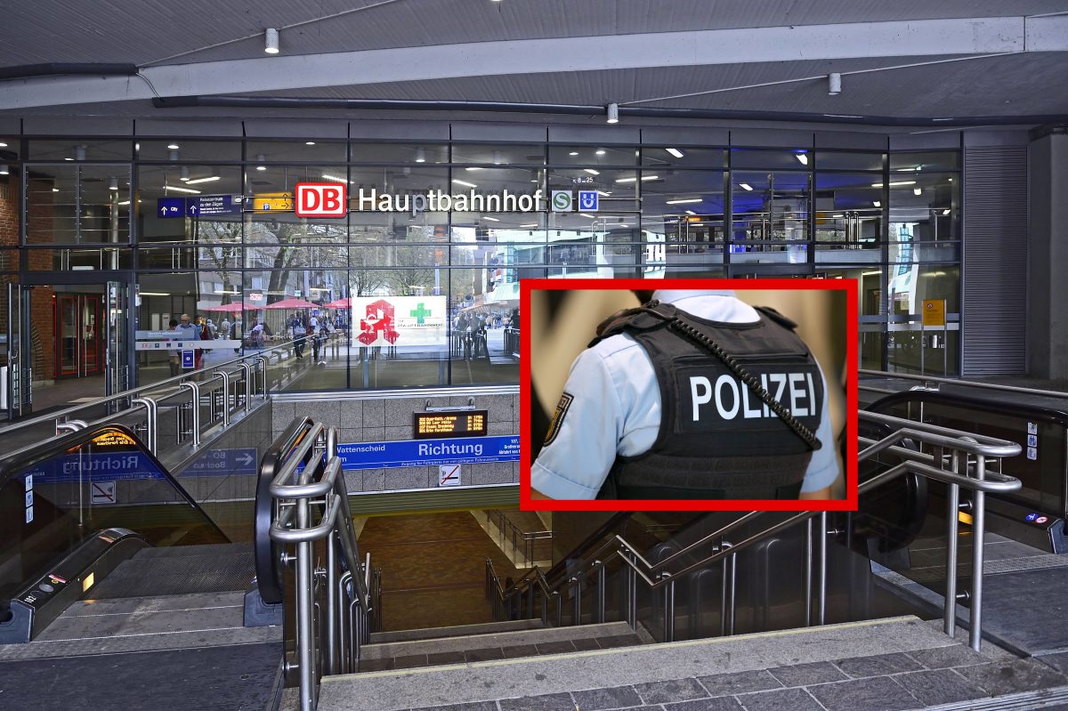 Gelsenkirchen Hauptbahnhof, Bundespolizist