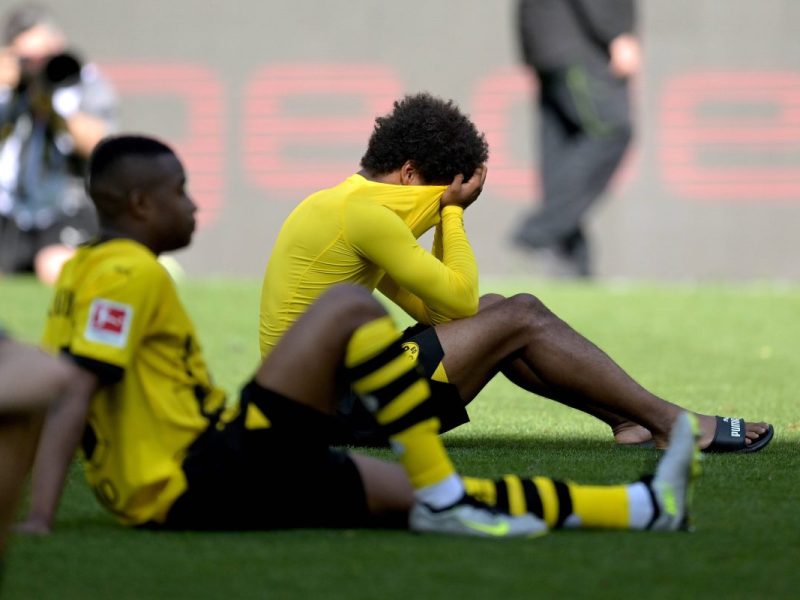 Borussia Dortmund verspielt die Schale.