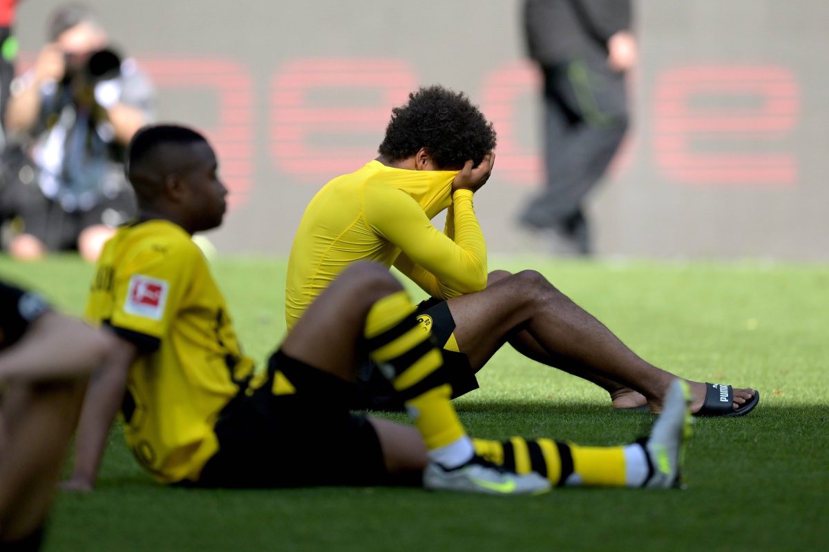 Borussia Dortmund verspielt die Schale.