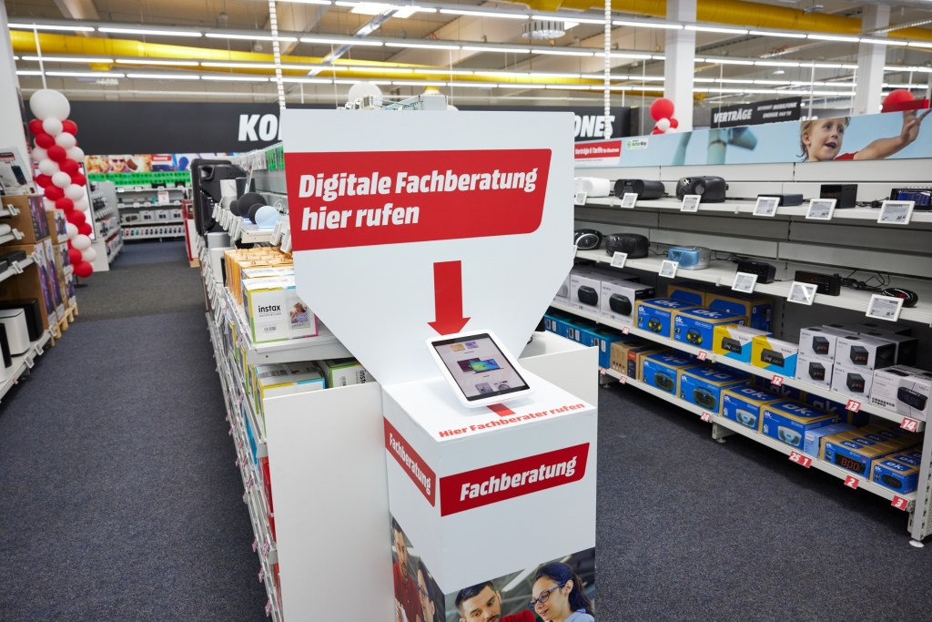 Digitaler Fachberater bei Media Markt