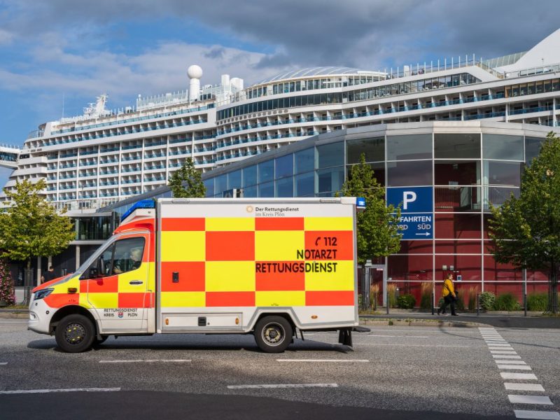 Kreuzfahrt: Ausbruch von Magen-Darm-Virus.