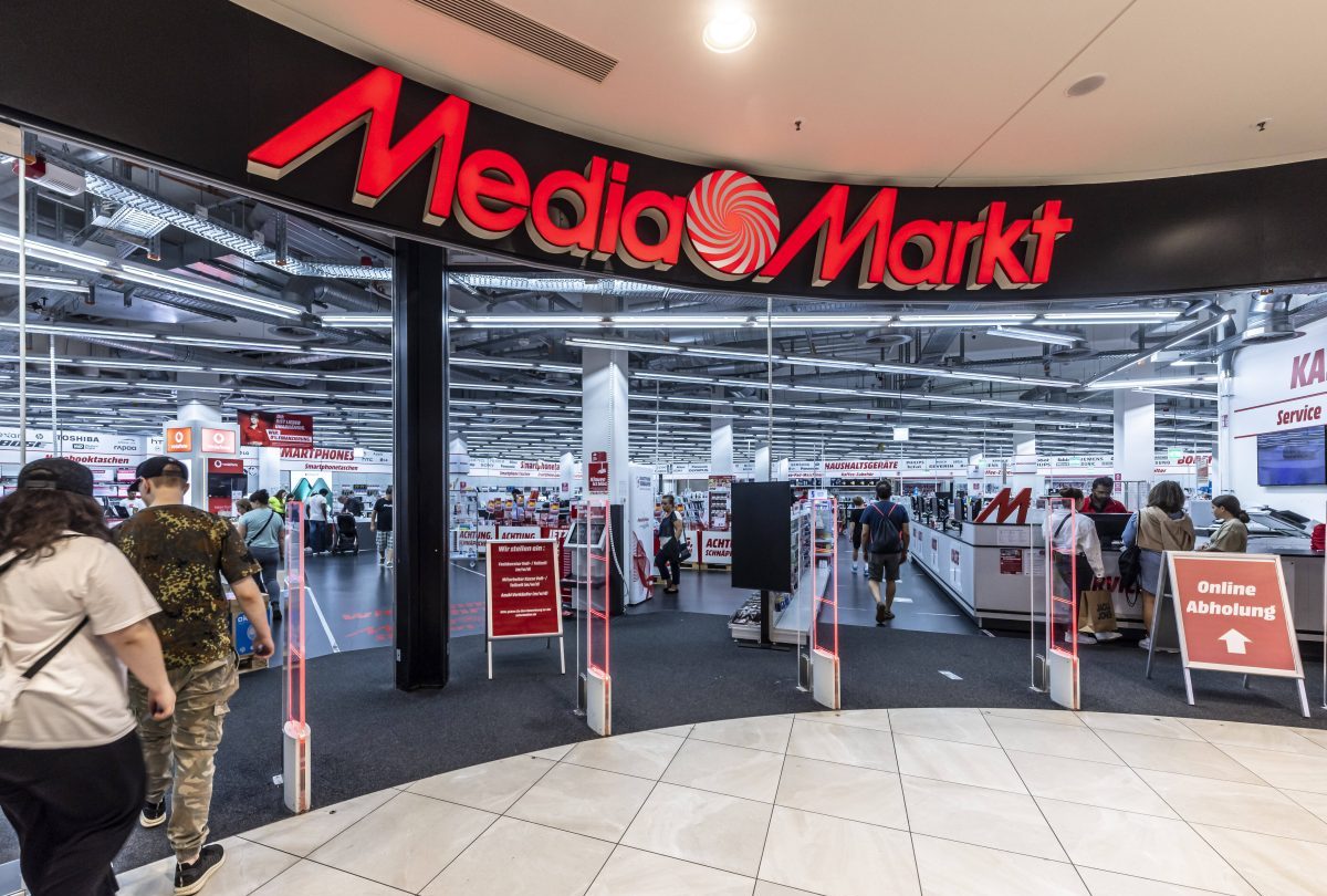 Media Markt-Filiale von außen