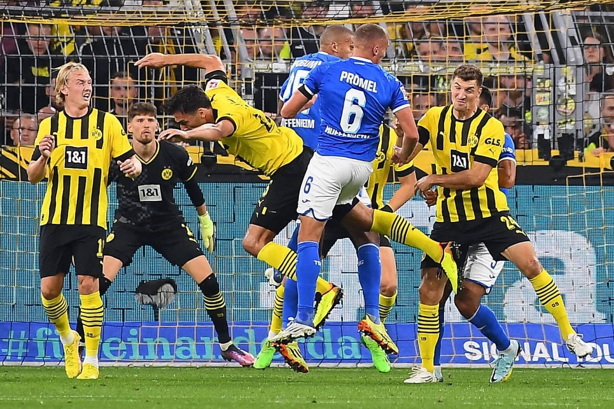 Borussia Dortmund traf im September auf die TSG Hoffenheim.