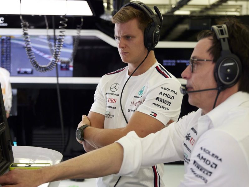 Mick Schumacher setzt in der Formel 1 auf die Hilfe von Mercedes.