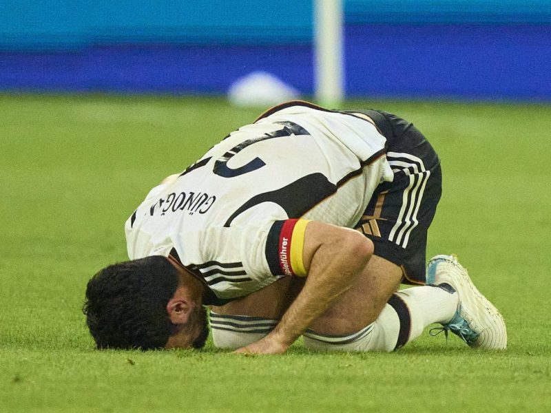 Ilkay Gündogan beim Länderspiel gegen Kolumbien.