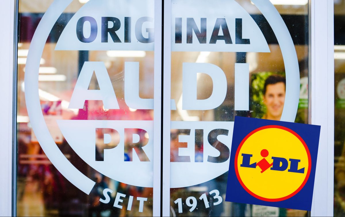 Aldi und Lidl-Logo