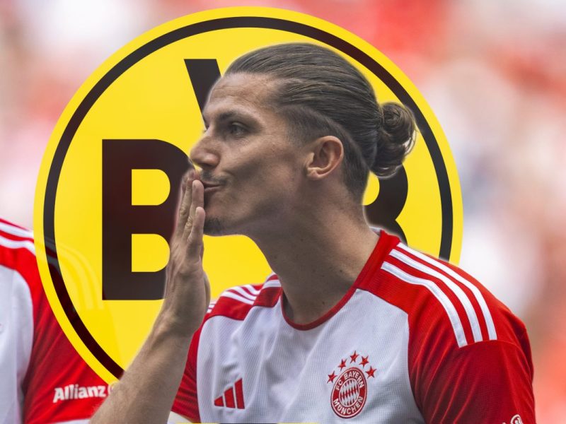 Marcel Sabitzer ist bei Borussia Dortmund angekommen.