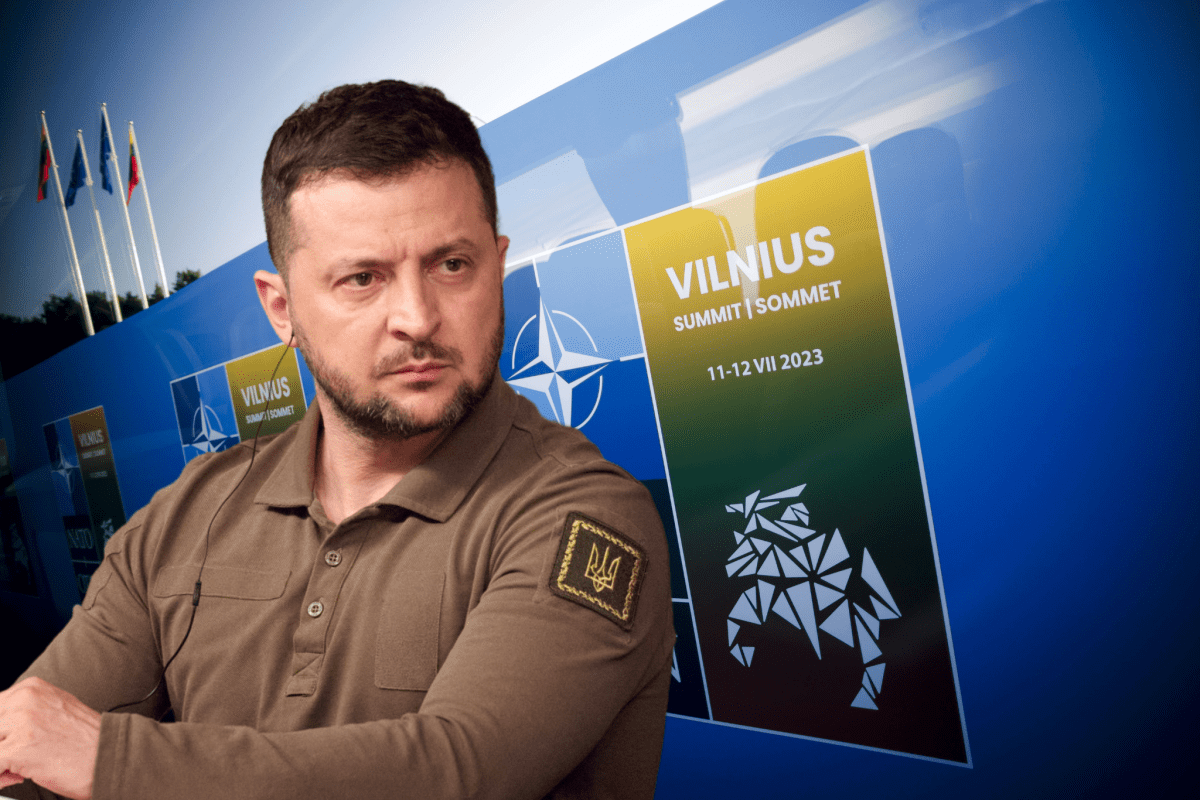 Die Ukraine muss weiter um eine Einladung in die Nato kämpfen. Vor dem Gipfel in Vilnius kritisiert Wolodymyr Selenskyj das Vorgehen aufs Schärfste.