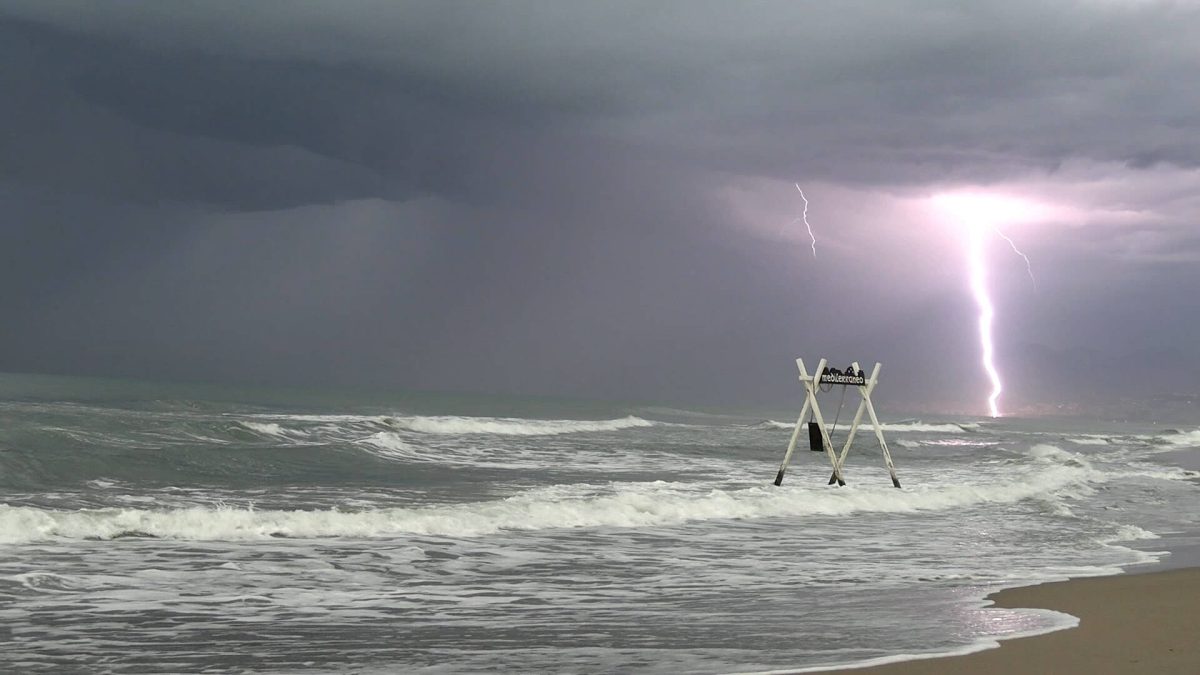 Urlaub in Italien: In Nord- und Mitteltalien gab es am Samstag (22. Juli) ein heftiges Unwetter.