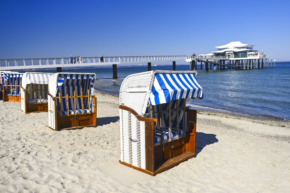 Timmendorfer Strand an der Ostsee