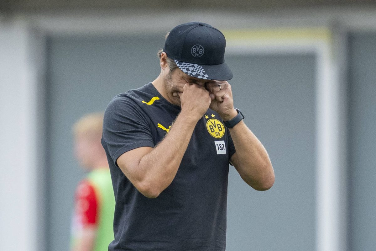 Edin Terzic war bei Borussia Dortmund streckenweise fassungslos.