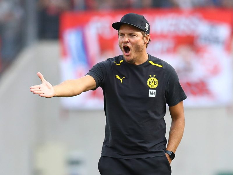 Edin Terzic muss bei Borussia Dortmund noch einiges verbessern.