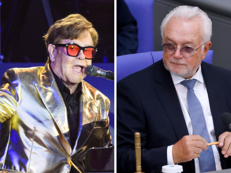 FDP-Politiker Wolfgang Kubicki wird im Netz mit Elton John verglichen. Für eine Aufklärung sorgte der Bundestagsvizepräsident dann selbst.