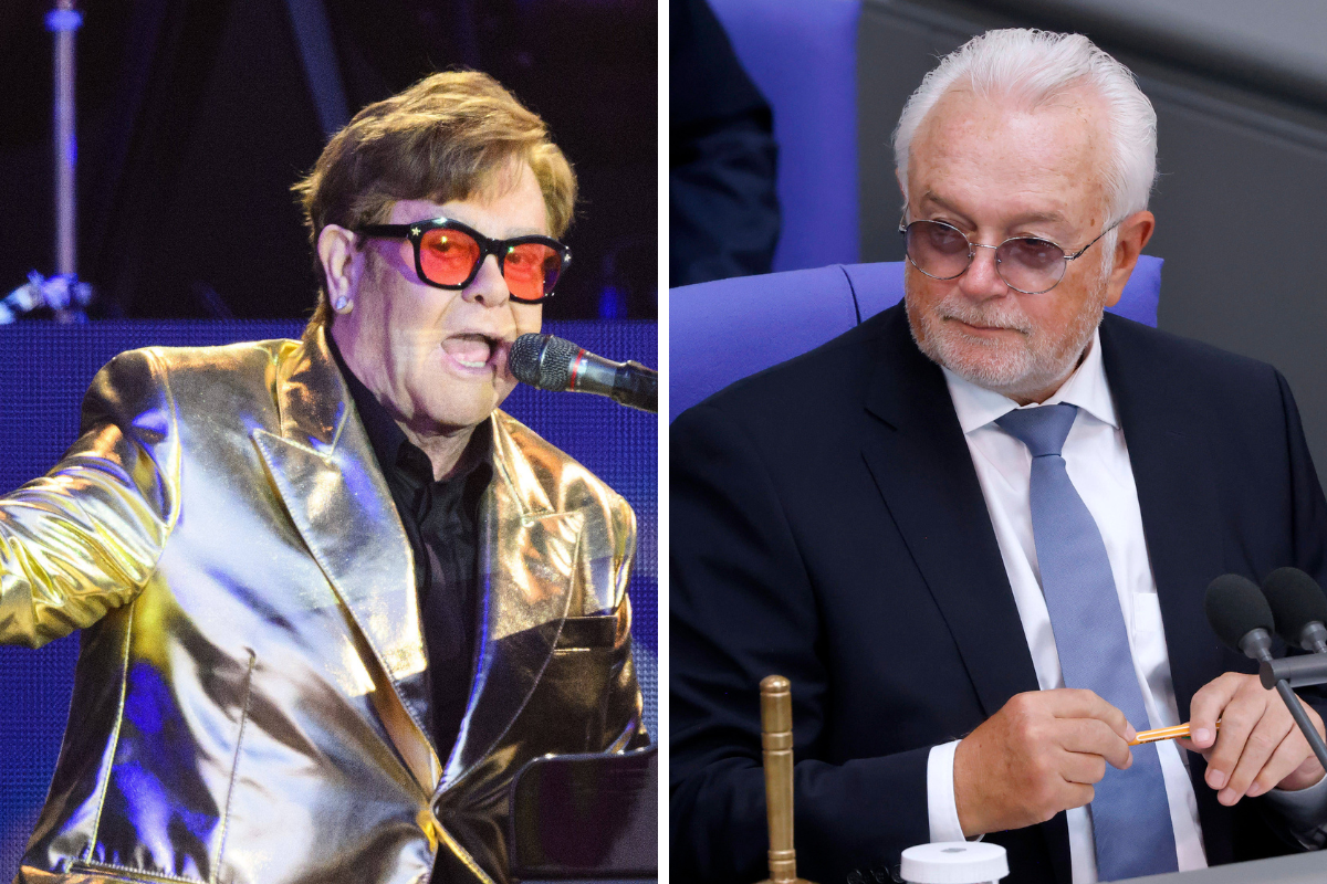 FDP-Politiker Wolfgang Kubicki wird im Netz mit Elton John verglichen. Für eine Aufklärung sorgte der Bundestagsvizepräsident dann selbst.