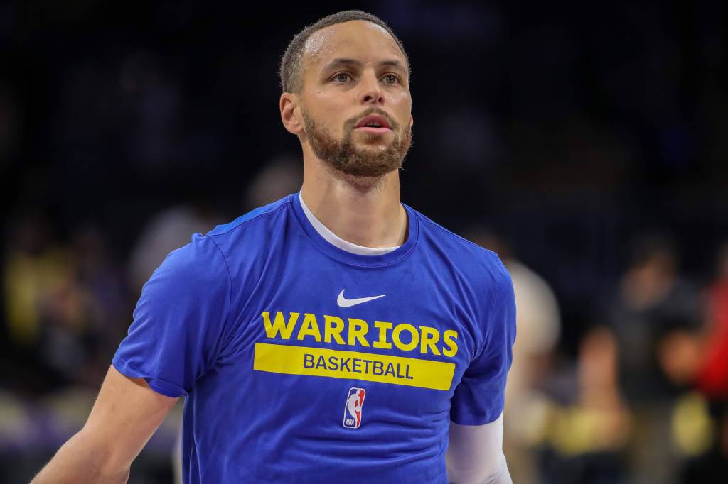 Stephen Curry, Basketball-Spieler in der NBA.