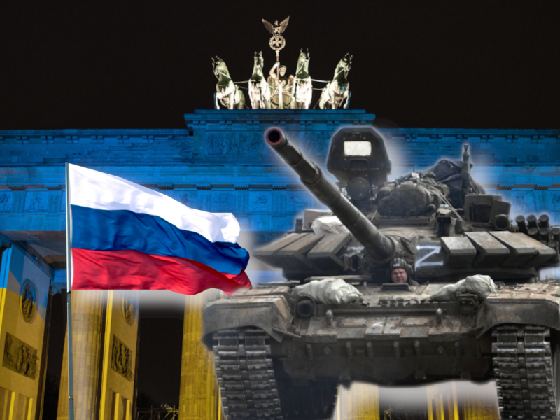 Putin mobilisiert mit Propaganda seine Bevölkerung.