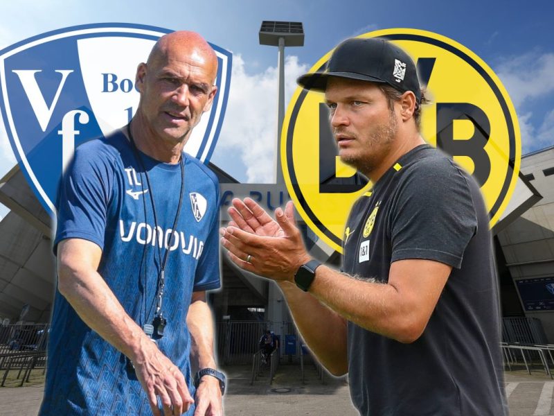 Der VfL Bochum und Borussia Dortmund liefern sich einen heißen Kampf.