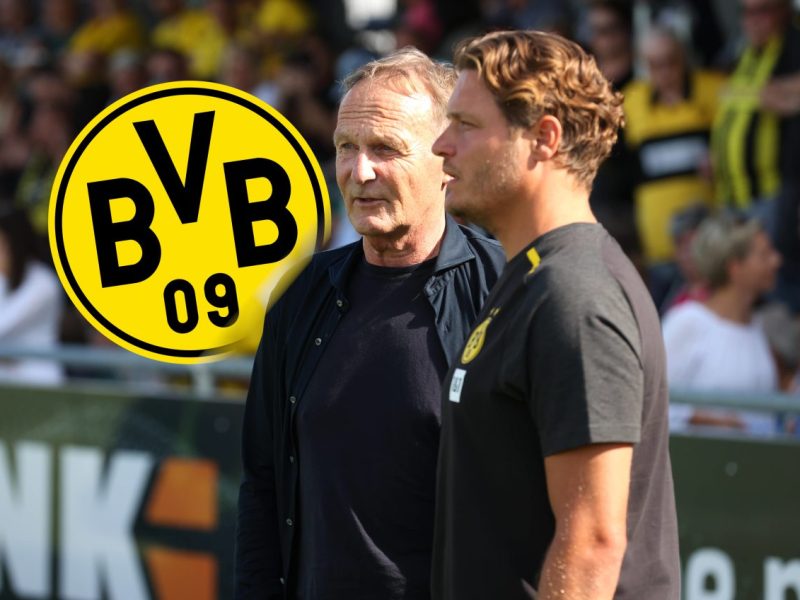 Hans-Joachim Watzke steht bei Borussia Dortmund hinter Edin Terzic.