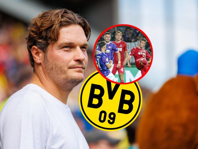 Borussia Dortmund sah sich das Spiel des 1. FC Köln genau an.