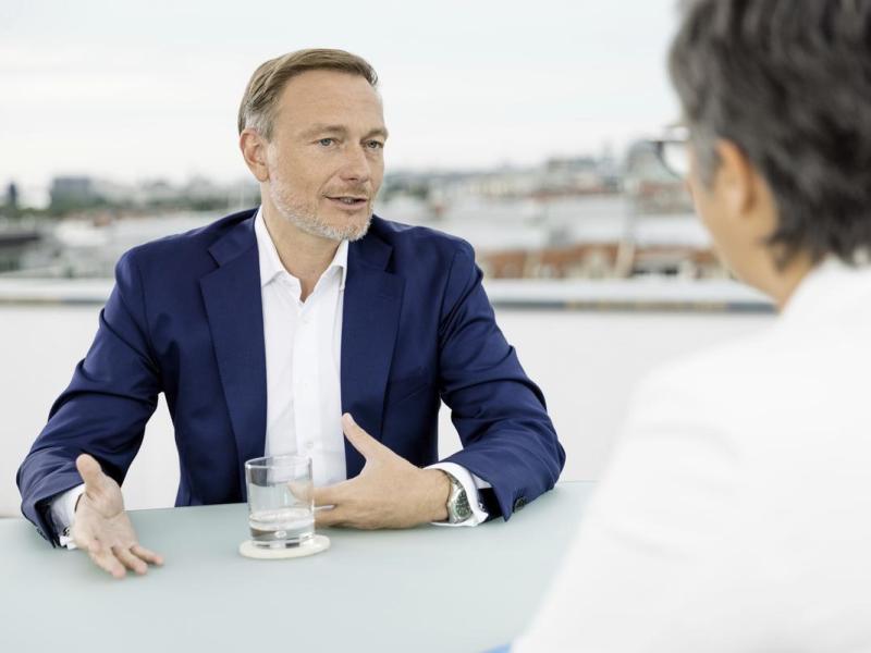 Christian Lindner sieht Dinge anders als Grüne und SPD.