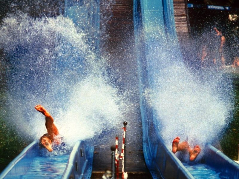 Wasserrutsche