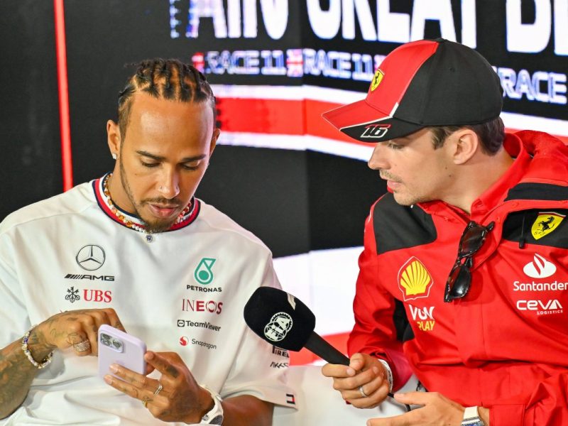 Die Zukunft der beiden Formel 1-Stars Lewis Hamilton und Charles Leclerc ist unklar.